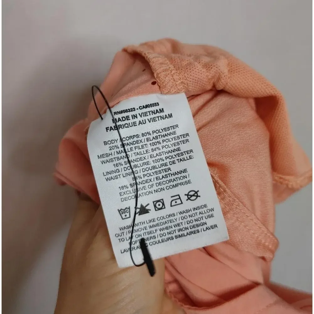 Nike Eclipse Running Shorts Lined Light Pink Coral Orange XS‎ CZ9568-824